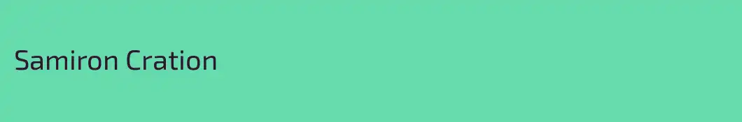 Samiron Cration